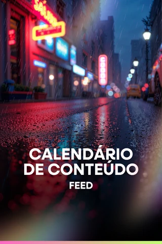 Calendário de Conteúdo FEED